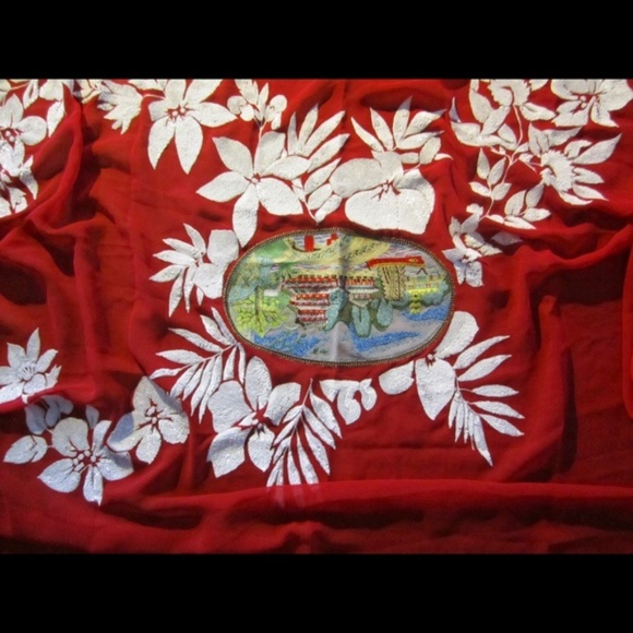 ETRO Scarf Silk Wrap Shawl Oversized - Picture 7 of 8